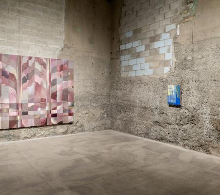 installation image of work by Alex Pepin