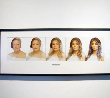 matha wilson images with melania trump