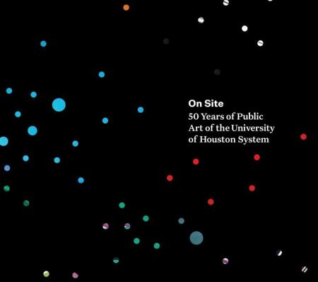 book cover that's black with multicolored dots