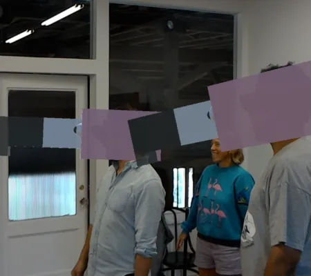 image of two users using hololens for augmented reality