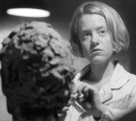 film still from venice biennale piece Flora