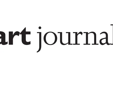 White background with "art Journal" written in the center