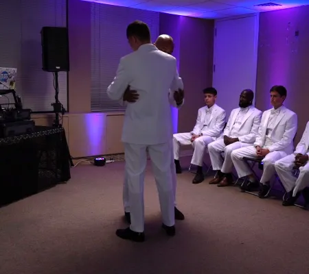 still from All of M a video from artist Kenneth Tam exploring male identity and intimacy