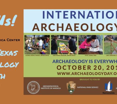 event poster for archaeology day 2018