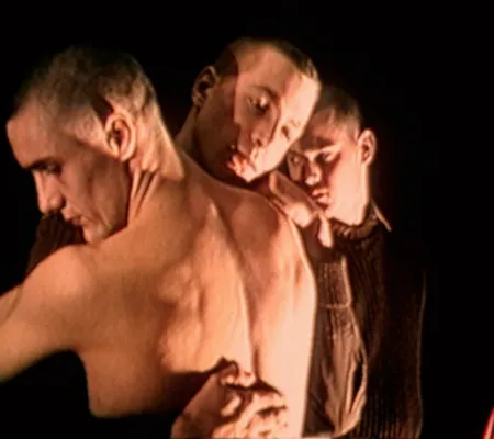 still from Derek Jarman film