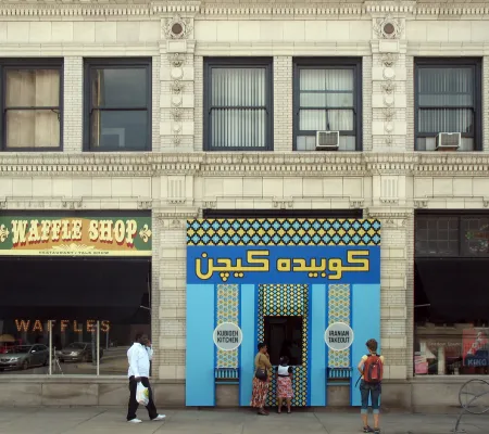 storefront in Pittsburgh, PA