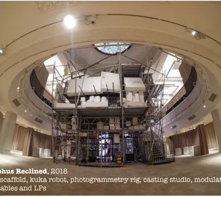 installation involving photogrammatery rig