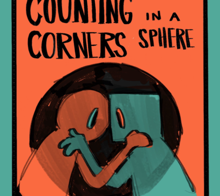 flyer for counting corners in a sphere show