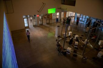 view of Visual Arts Center gallery