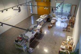 studio space for St Elmo residency