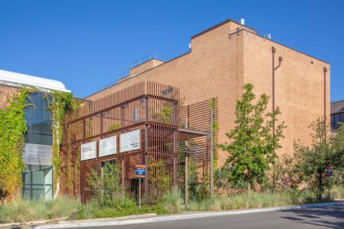 exterior view of the Art Building