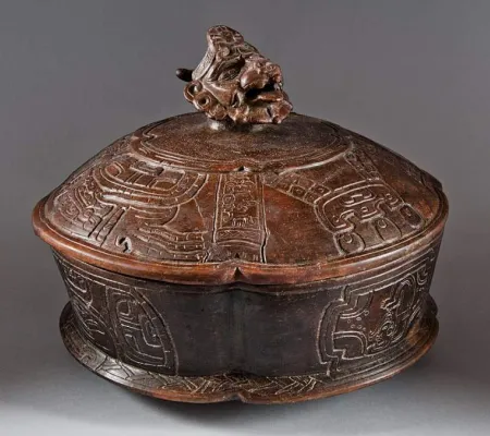 Mayan vessel