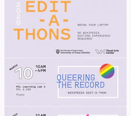 Art+Feminism Wikipedia Edit-a-thon