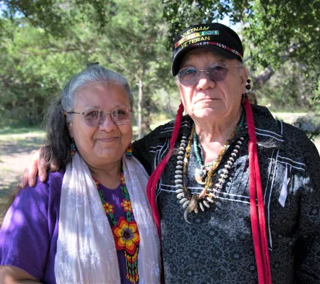 image of Dr. Mario Garza and Maria Rocha