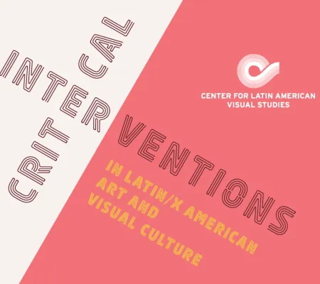 critical interventions typographic poster