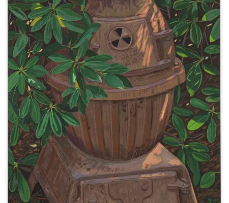 painting of vase