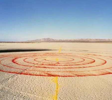 image of land art
