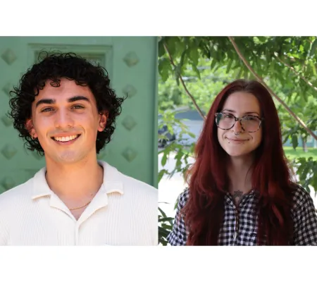 two student headshots side by side