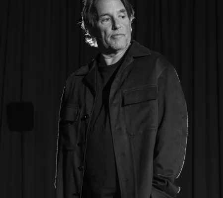 image of Richard Linklater in black and white