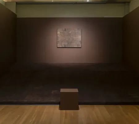 view of installation by Zalika Azim