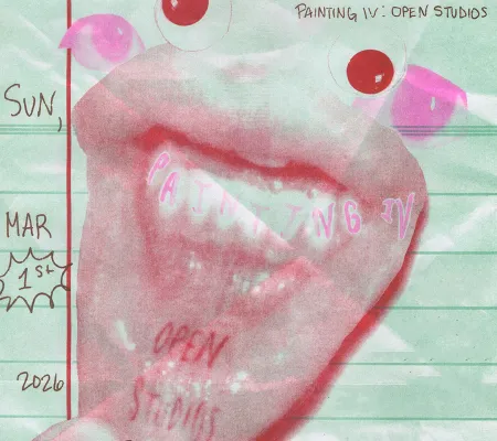 poster for Painting IV Open Studios