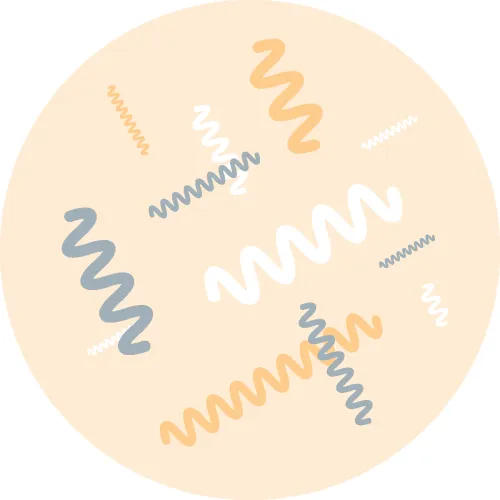 graphic pattern with wavy lines